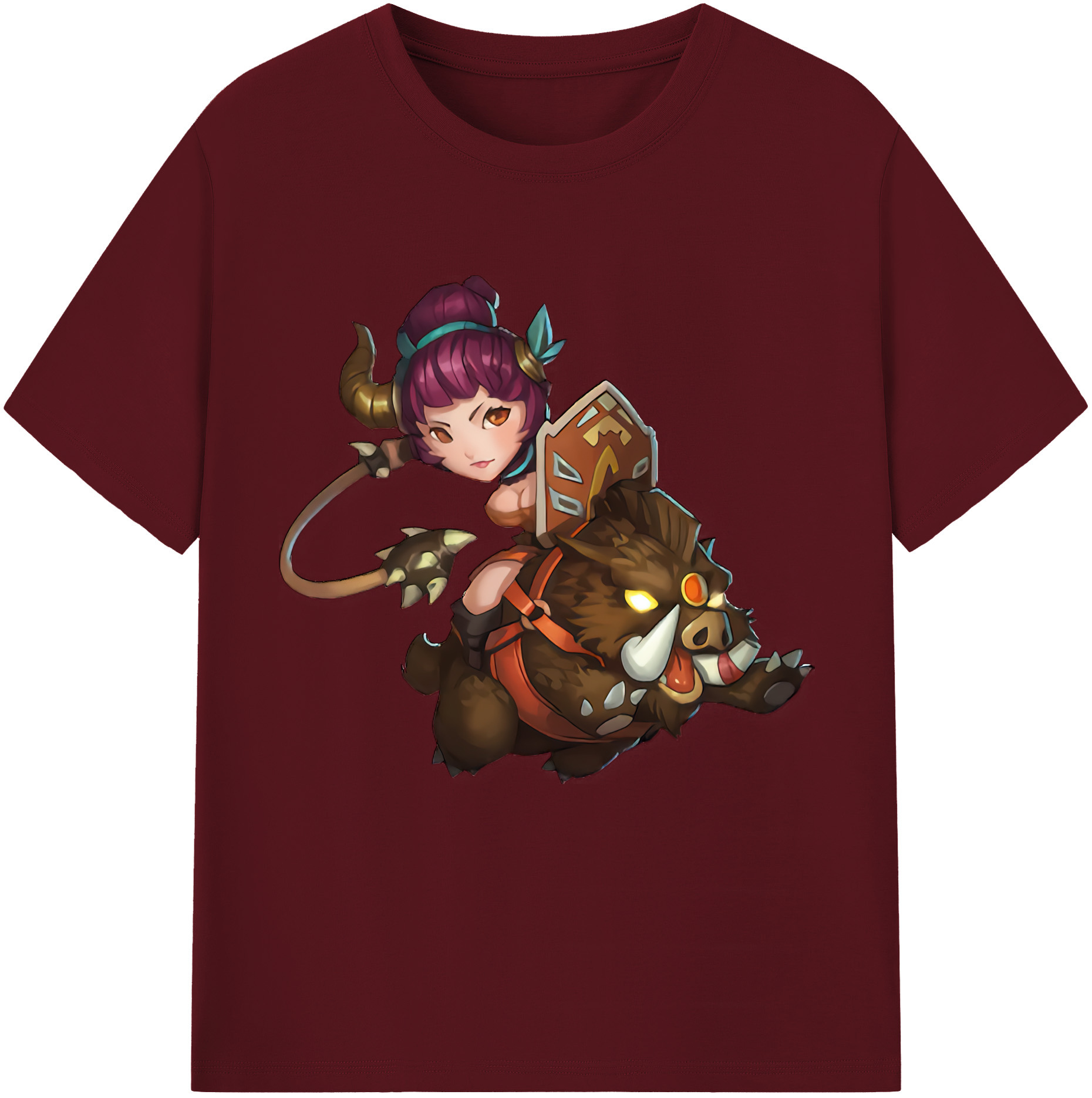 （画像用） リーグ・オブ・レジェンド League of Legends LOL 綿100％半袖Tシャツ（フロントプリント）